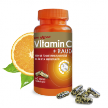 Vitamin C Pro Expert + Raud TR kapslid N60